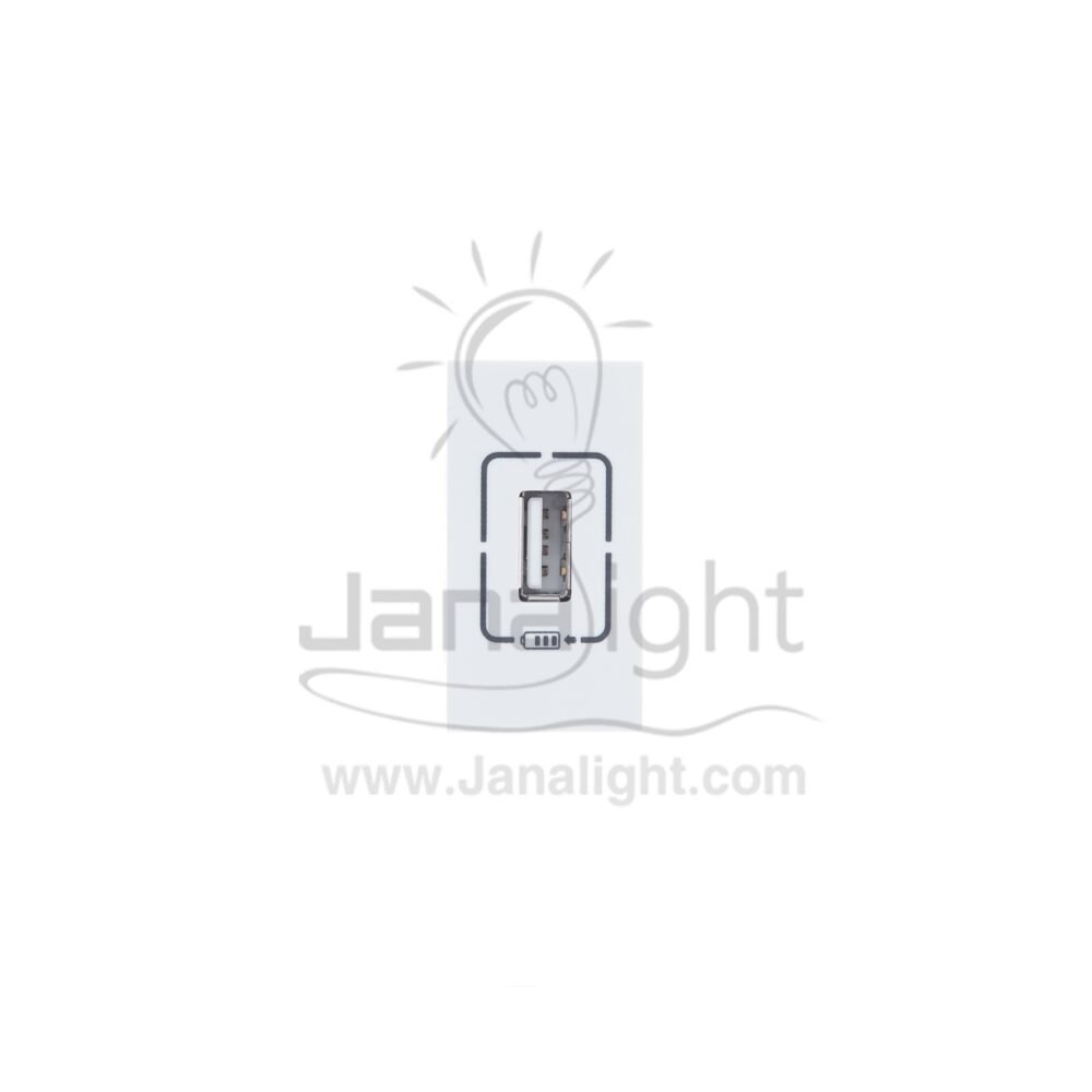 مدخل USB ليجراند ديفينيو ابيض legrand Divino USB socket